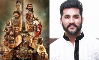 Vijay Yesudas comments on his experience in Ponniyin Selvan 1