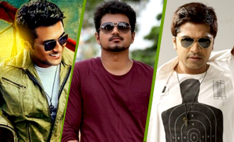 Vijay, Suriya and Simbu - Clash of Titans in April?