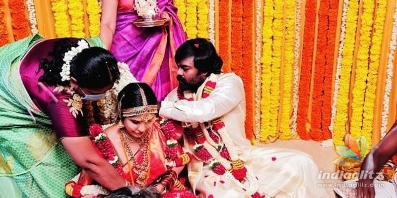 Producer - actor RK Suresh gets married, photos viral! 