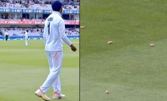 england vs india lords test english fans throw beer champagne corks kl rahul virat kohli asks him to hit back