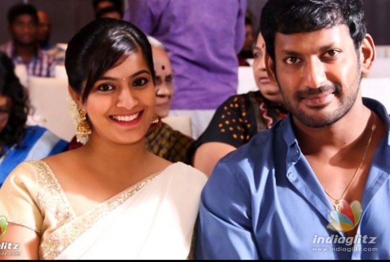 Varalakshmi admits knowing Vishals Hyderabad lover