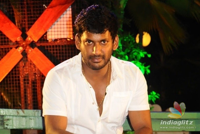 Vishal completes an exciting task for Sandakozhi 2!