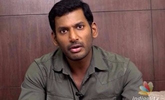 Viral video of IT raid in Vishal's home