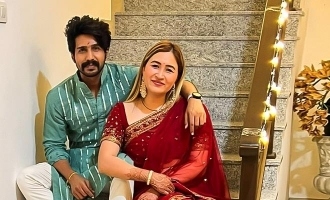 Vishnu Vishal celebrates Thala Diwali with wife and son - See photo