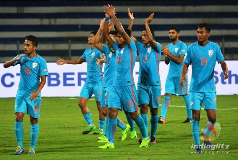 Indian football team big improvement in FIFA world rankings