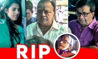 Kasthuri, Radha Ravi Pays Last Respects I YG Mahendra I Rajalakshmi Parthasarathy Passes Away