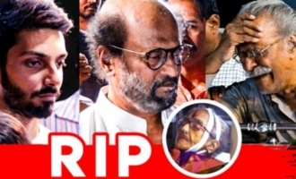 Rajini, Anirudh pays last respects to Y G Mahendra's mom