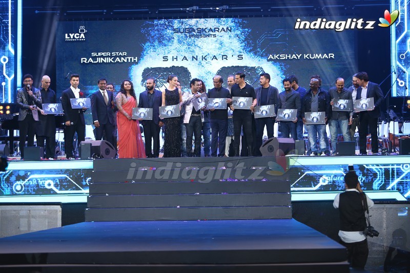 Rajinikanth-Shankar's '2.0' Audio Released