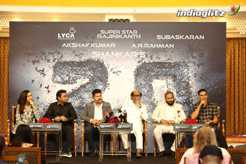 '2.0' Press Meet In Dubai