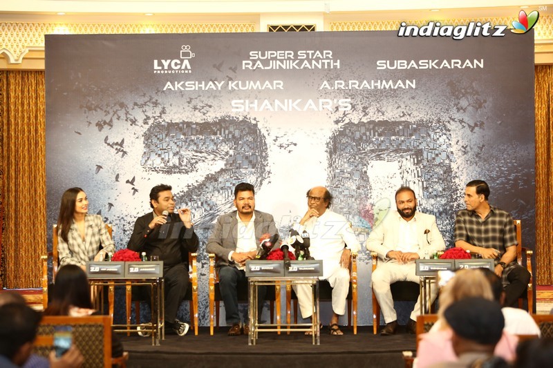 '2.0' Press Meet In Dubai