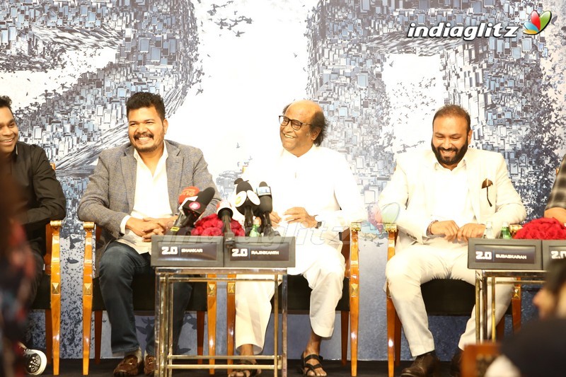 '2.0' Press Meet In Dubai