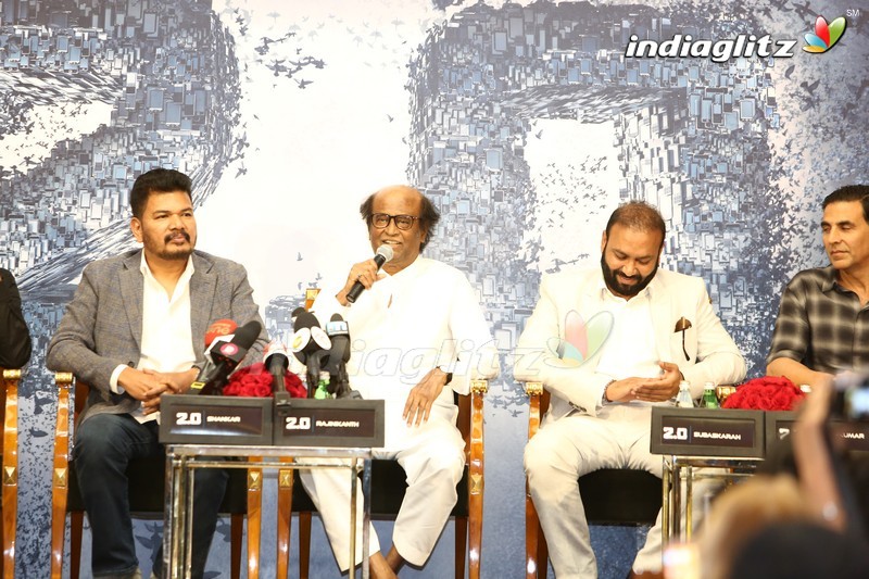 '2.0' Press Meet In Dubai