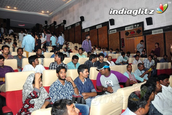 'Baahubali' Trailer Screening At Bramarambha theatre, Hyderabad