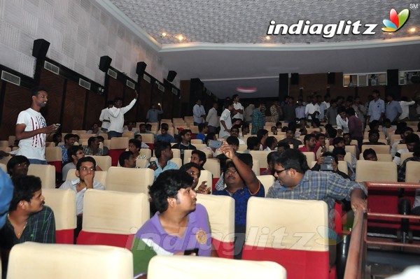 'Baahubali' Trailer Screening At Bramarambha theatre, Hyderabad