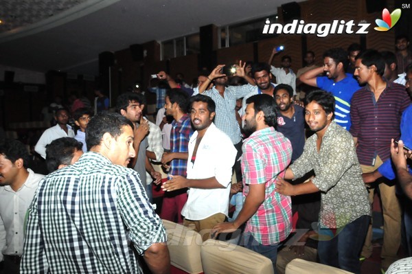 'Baahubali' Trailer Screening At Bramarambha theatre, Hyderabad