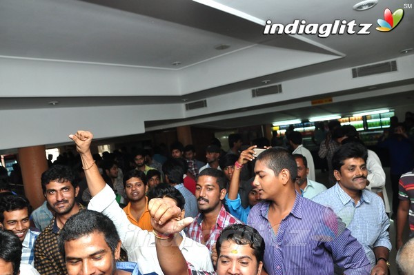 'Baahubali' Trailer Screening At Bramarambha theatre, Hyderabad