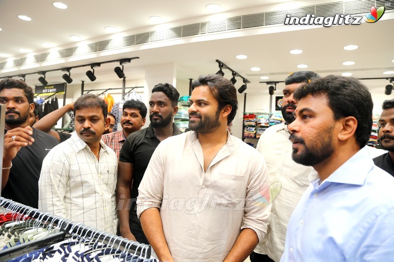 Sai Dharam Tej And Catherine Tresa Launches KLM Fashion Mall @ Rajahmundry