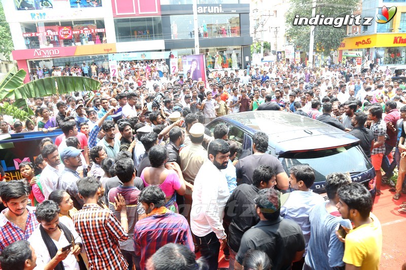 Sai Dharam Tej And Catherine Tresa Launches KLM Fashion Mall @ Rajahmundry