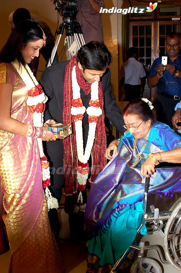 Vyjayanthimala's Son Reception