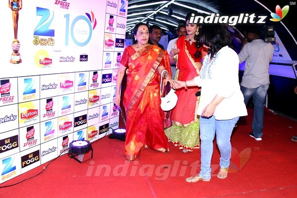 Zee Telugu 10 Years Celebrations Red Carpet