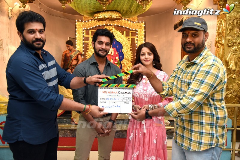 Aadi - Vedhika New Movie Launch