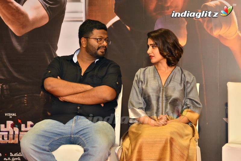 'Abhimanyudu' Press Meet