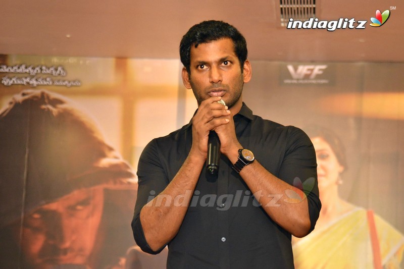 'Abhimanyudu' Press Meet