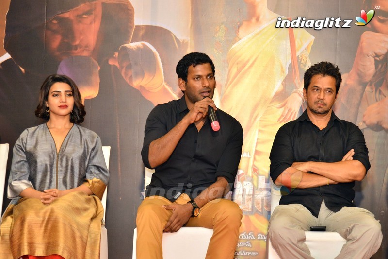 'Abhimanyudu' Press Meet