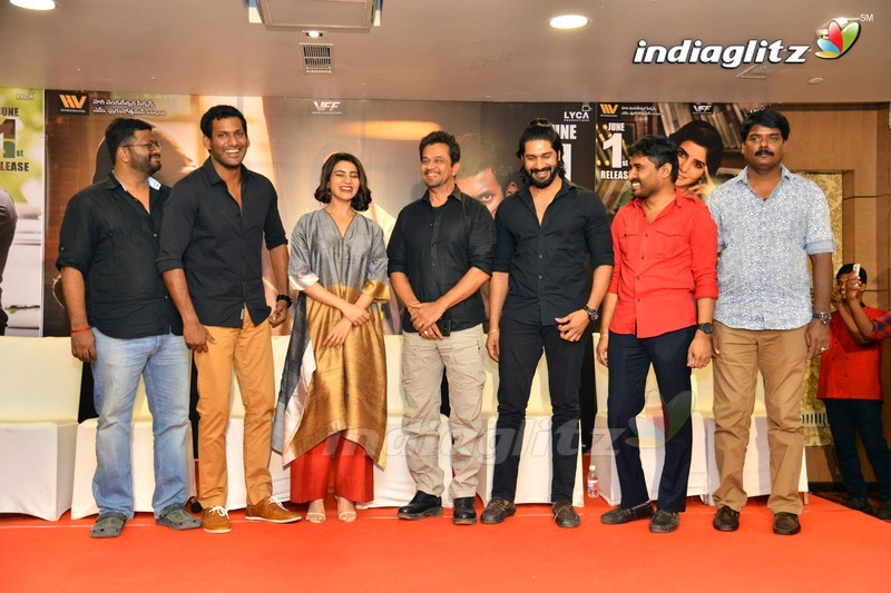 'Abhimanyudu' Press Meet