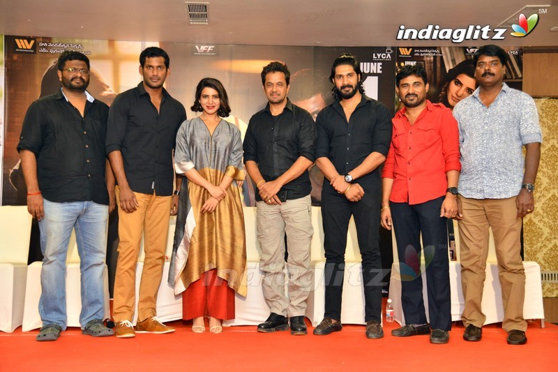 'Abhimanyudu' Press Meet