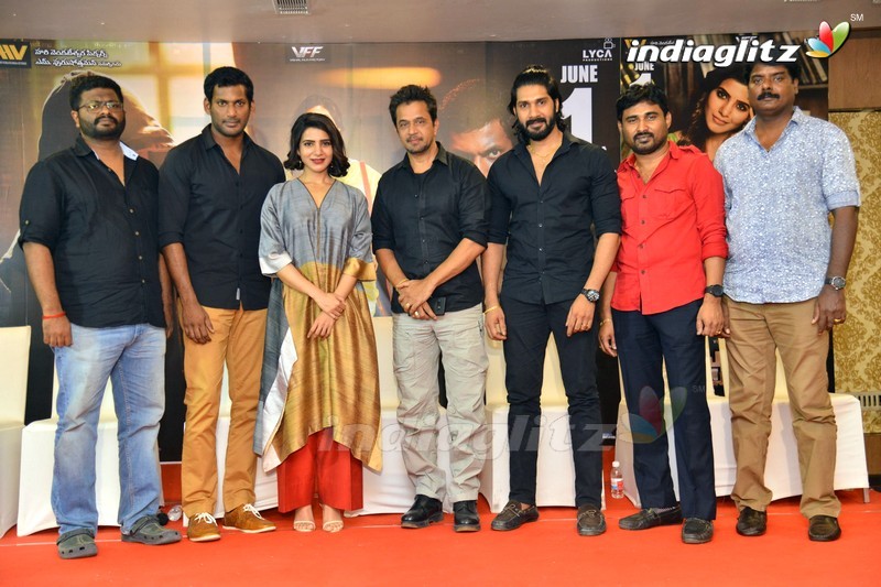 'Abhimanyudu' Press Meet