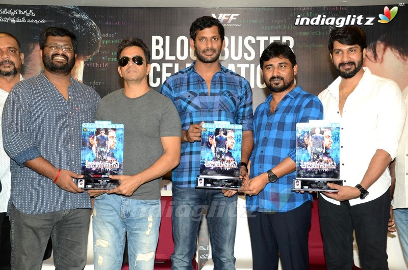 'Abhimanyudu' Success Meet