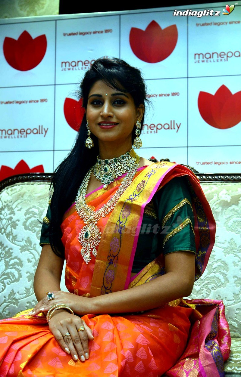 Actress Launches Bridal Jewellery Collection & Concept Jewellery Collection At Manepally