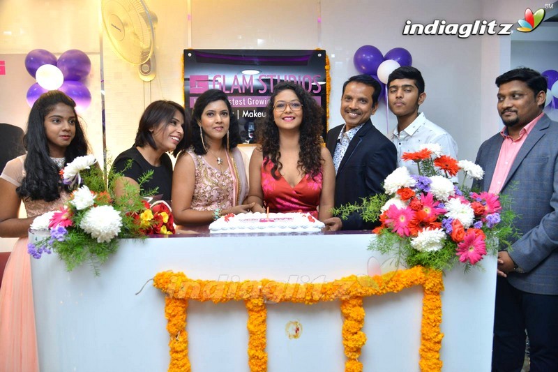 Aditi Myakal Launches Glam Studios @ Madhapur