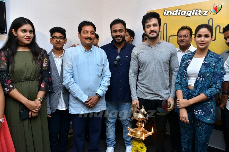 Akhil & Lavanya Tripati Launches Virtu Fitness Workout Hub  At Jubilee Hills