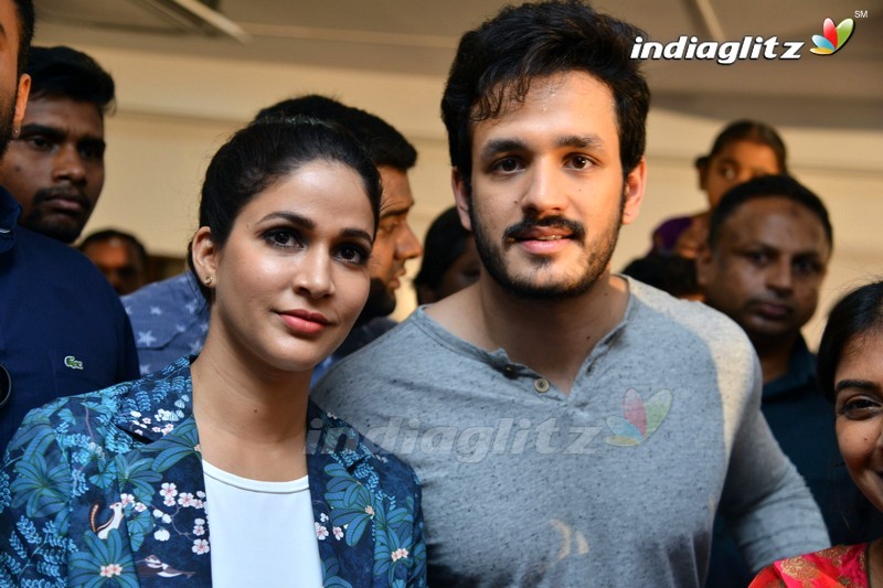 Akhil & Lavanya Tripati Launches Virtu Fitness Workout Hub  At Jubilee Hills