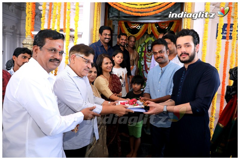 Akhil New Movie Launch