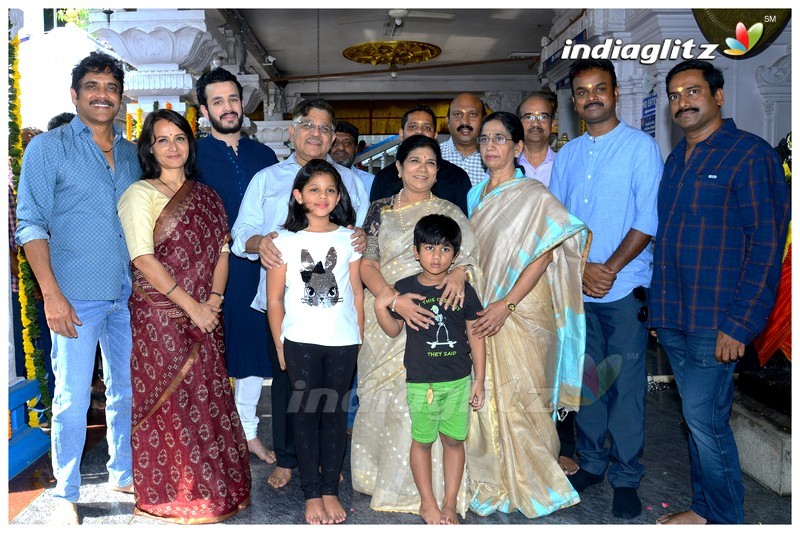 Akhil New Movie Launch