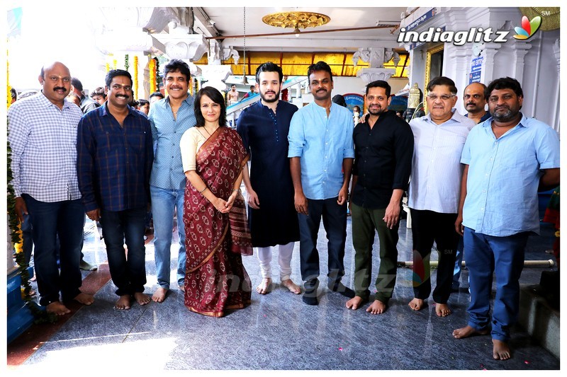 Akhil New Movie Launch