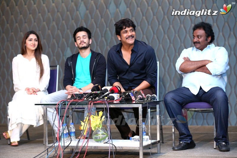 'Akhil' Success Meet