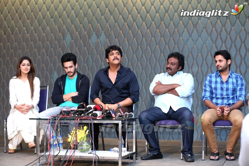 'Akhil' Success Meet