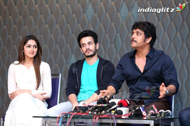 'Akhil' Success Meet