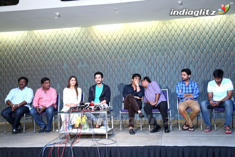 'Akhil' Success Meet