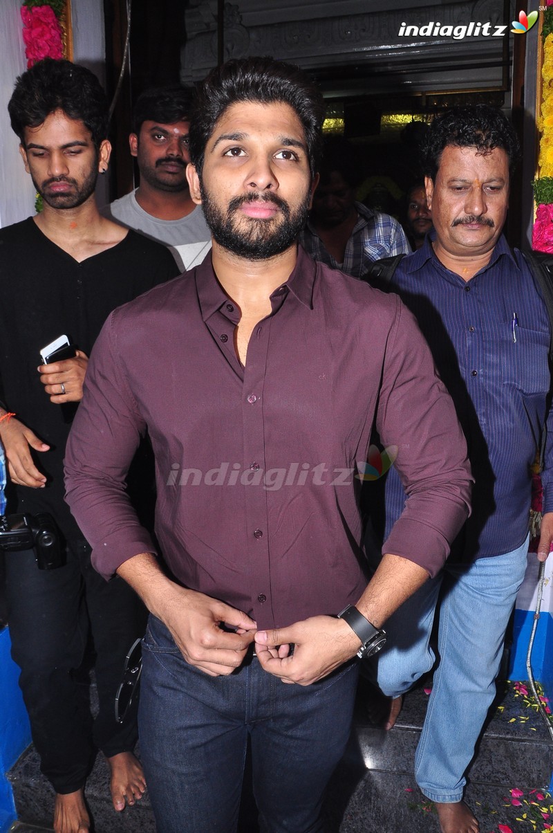 Allu Arjun - Harish Shankar Combo 'DJ' Launched