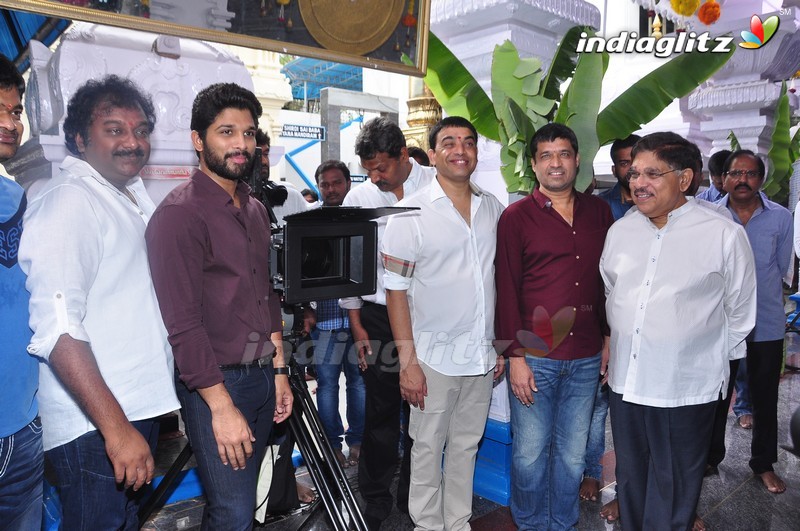 Allu Arjun - Harish Shankar Combo 'DJ' Launched