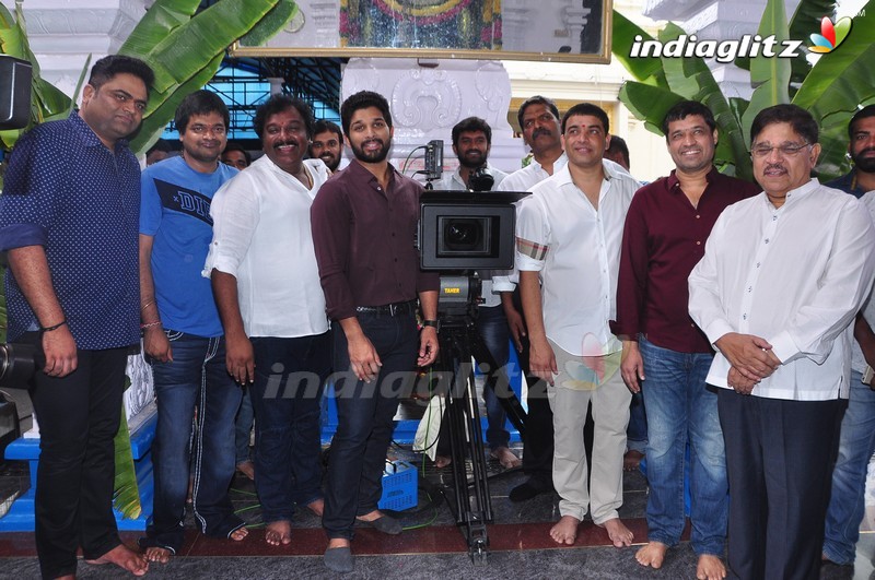 Allu Arjun - Harish Shankar Combo 'DJ' Launched