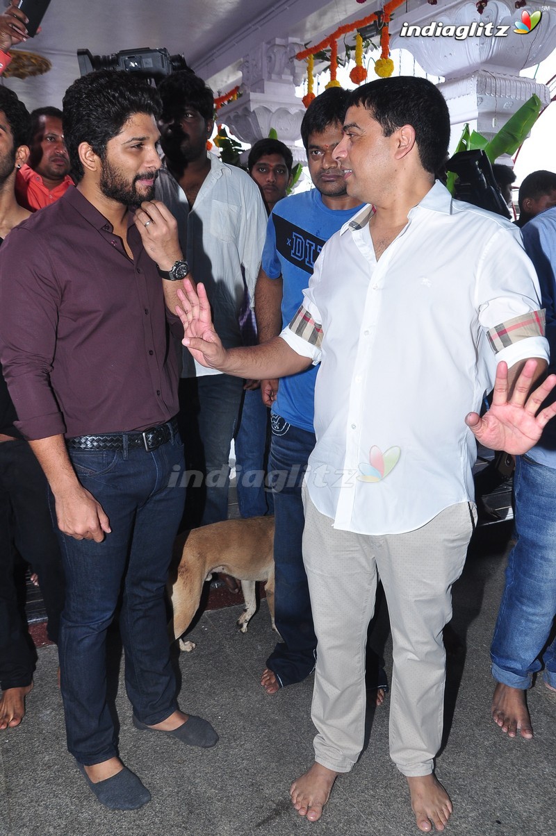 Allu Arjun - Harish Shankar Combo 'DJ' Launched