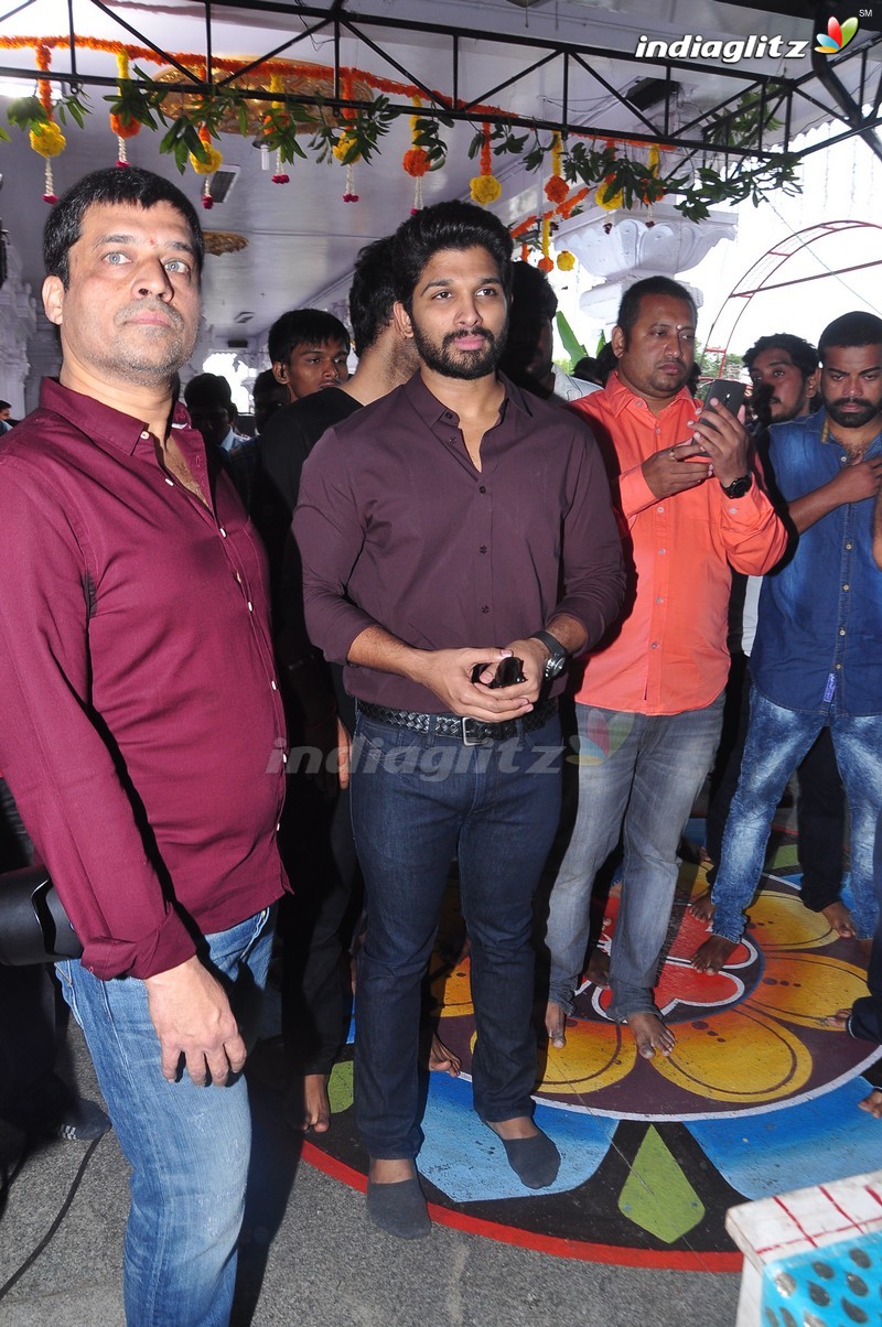 Allu Arjun - Harish Shankar Combo 'DJ' Launched