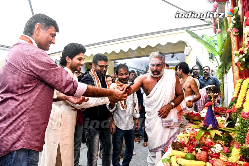 Allu Arjun - Sukumar New Move Launch