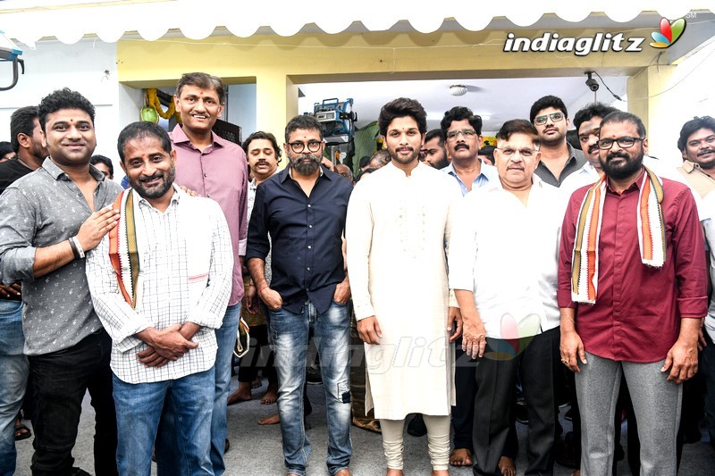 Allu Arjun - Sukumar New Move Launch